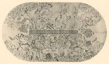 Painting on the Ceiling of the Hall of Justice, No. 3 1907. Creator: Unknown