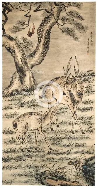 Painting of a thousand Autumns, 206. Creator: Gao Qipei.