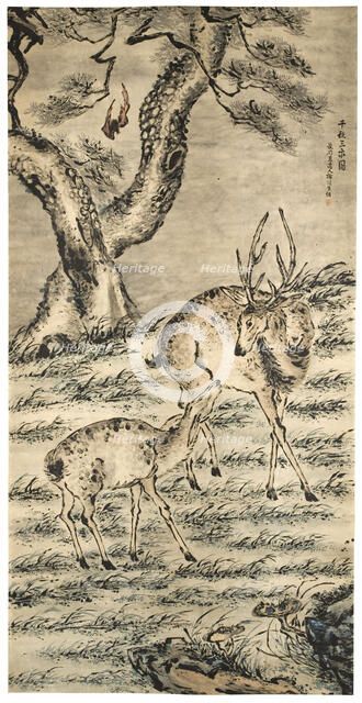 Painting of a thousand Autumns, 206. Creator: Gao Qipei.