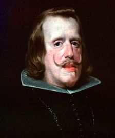 Painting of King Phillip IV of Spain, 16th century. Artist: Diego Velasquez