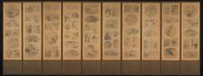 Painting of One Hundred Themes (obverse), late 1800s. Creator: Unknown