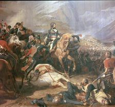 Painting of Napoleon at the battle of Rivoli, 18th century