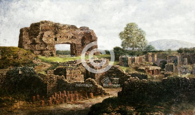 'Painting of Unknown Monument', late 20th or early 21st century. Artist: Unknown.