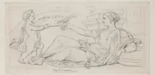 Painting, mid-19th century. Creator: Eugene Deveria