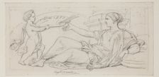 Painting, mid-19th century. Creator: Eugene Deveria