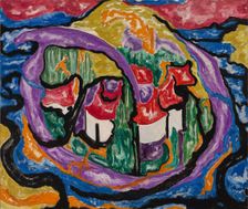 Painting no. 66, 1917. Creator: Heemskerck, Jacoba van (1876-1923)