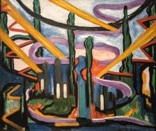 Painting no. 86, 1918. Creator: Heemskerck, Jacoba van (1876-1923)