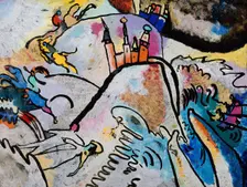 Painting with the Sun, 1911. Creator: Kandinsky, Wassily Vasilyevich (1866-1944)