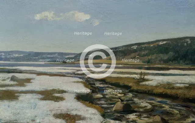 Painting, Undated. Creator: Fredrik Jonas Lucian Botfield Collett.