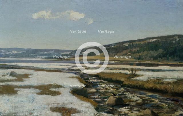 Painting, Undated. Creator: Fredrik Jonas Lucian Botfield Collett.