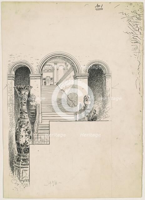 Paintings, 1890-1891. Creator: James Henry Moser.