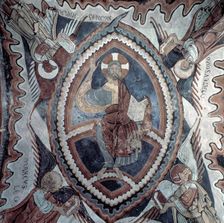Paintings in the vaults of the Royal Pantheon in the Collegiate Church of San Isidoro de Leon, de…