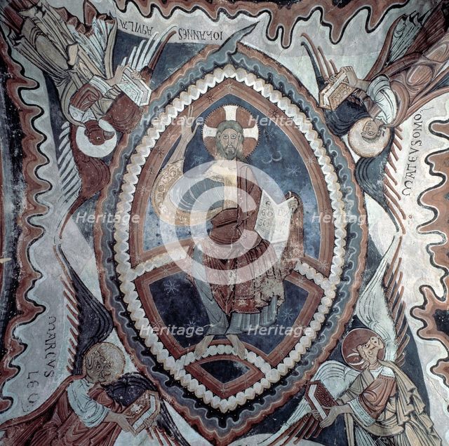 Paintings in the vaults of the Royal Pantheon in the Collegiate Church of San Isidoro de Leon, de…