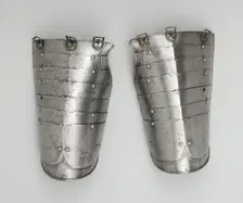 Pair of Tassets for Light Field Use, Northern Germany, c. 1570. Creator: Unknown