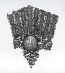 Pair of Thigh and Knee Defenses, Iranian or Turkish, 15th century. Creator: Unknown