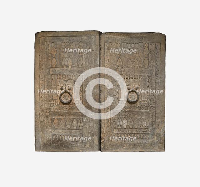 Pair of Tomb Chamber Doors, Western Han dynasty (206 B.C.-A.D. 9), 1st century B.C. Creator: Unknown.