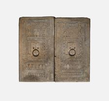 Pair of Tomb Chamber Doors, Western Han dynasty (206 B.C.-A.D. 9), 1st century B.C. Creator: Unknown