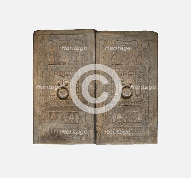 Pair of Tomb Chamber Doors, Western Han dynasty (206 B.C.-A.D. 9), 1st century B.C. Creator: Unknown.