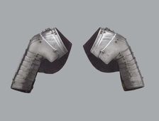Pair of Tournament Pauldrons (Shoulder Defenses), German, Augsburg, ca. 1500. Creator: Lorenz Helmschmid