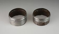 Pair of Turning Rerebrace Plates, Germany, c. 1540/60. Creator: Unknown