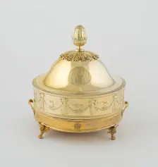 Pair of Warming Dishes, Paris, 1794/97. Creators: Martin-Guillaume Biennais, Pierre-Benoît Lorillon