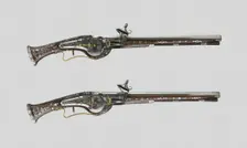 Pair of Wheellock Pistols, Rhineland, 1620/30. Creator: Unknown
