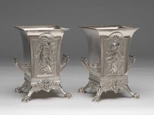 Pair of Wine Coolers, 1873. Creator: Tiffany & Co
