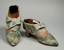 Pair of Woman’s Shoes, 1770s. Creator: Unknown