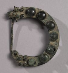 Pair of Arched Fibulae, 725-675 BC. Creator: Unknown