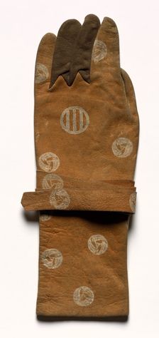 Pair of Archer's Gloves, 1800s. Creator: Unknown