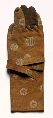 Pair of Archer's Gloves, 1800s. Creator: Unknown