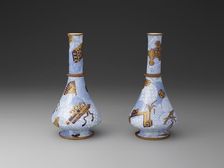 Pair of Bottles, Worcester, 1878. Creator: Royal Worcester