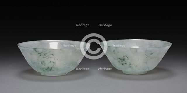 Pair of Bowls, 1736-1795. Creator: Unknown.