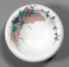 Pair of Bowls with Flowers and Branches: Kakiemon Ware, early 18th century. Creator: Unknown