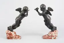 Pair of Candelabra, Italy, 1700/25. Creator: Unknown