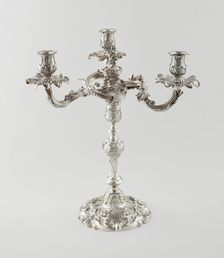 Pair of Candelabra, London, 1757/58. Creator: James Paltro