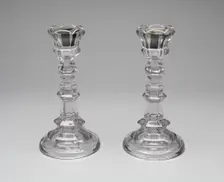 Pair of Candlesticks, 1860/1900. Creator: Unknown