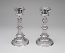 Pair of Candlesticks, 1860/1900. Creator: Unknown