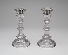Pair of Candlesticks, 1860/1900. Creator: Unknown