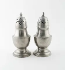 Pair of Casters, Germany, Late 18th century. Creator: Unknown