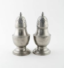 Pair of Casters, Germany, Late 18th century. Creator: Unknown