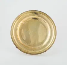 Pair of Chop Plates, Paris, 1800/32. Creator: Martin-Guillaume Biennais