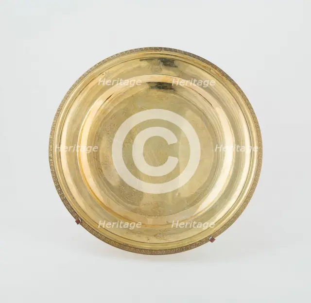 Pair of Chop Plates, Paris, 1800/32. Creator: Martin-Guillaume Biennais.
