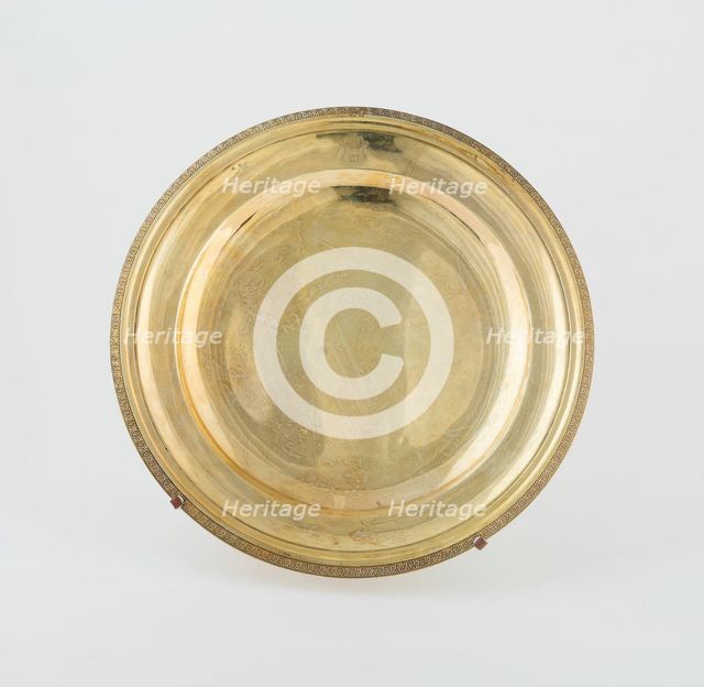 Pair of Chop Plates, Paris, 1800/32. Creator: Martin-Guillaume Biennais.