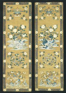 Pair of Chair Panels, China, Qing dynasty (1644-1911), late 17th/early 18th century. Creator: Unknown