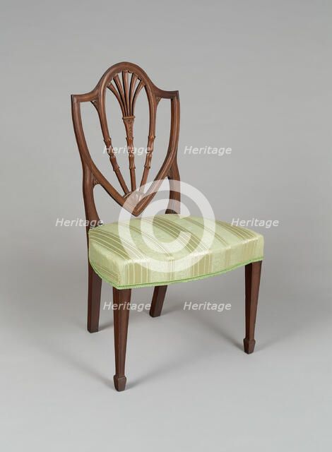 Pair of Chairs, 1790-1800. Creator: Unknown.