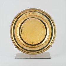 Pair of Circular Platters, Paris, 1809/19. Creators: Martin-Guillaume Biennais, Pierre-Benoît Lorillon