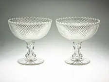 Pair of Compotes, 1851/57. Creator: Unknown