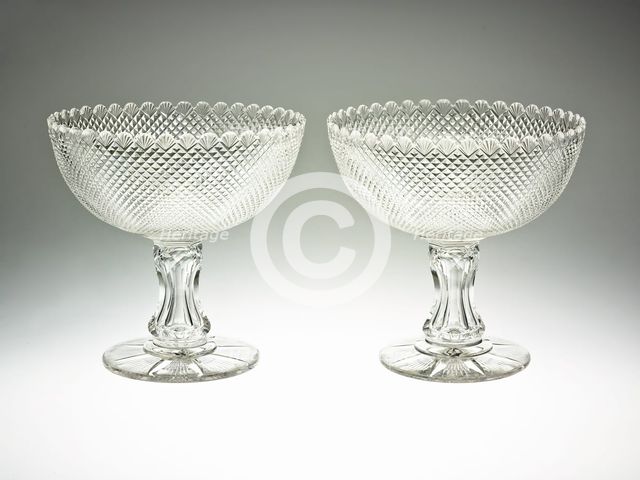 Pair of Compotes, 1851/57. Creator: Unknown.