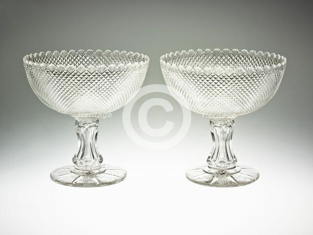 Pair of Compotes, 1851/57. Creator: Unknown.